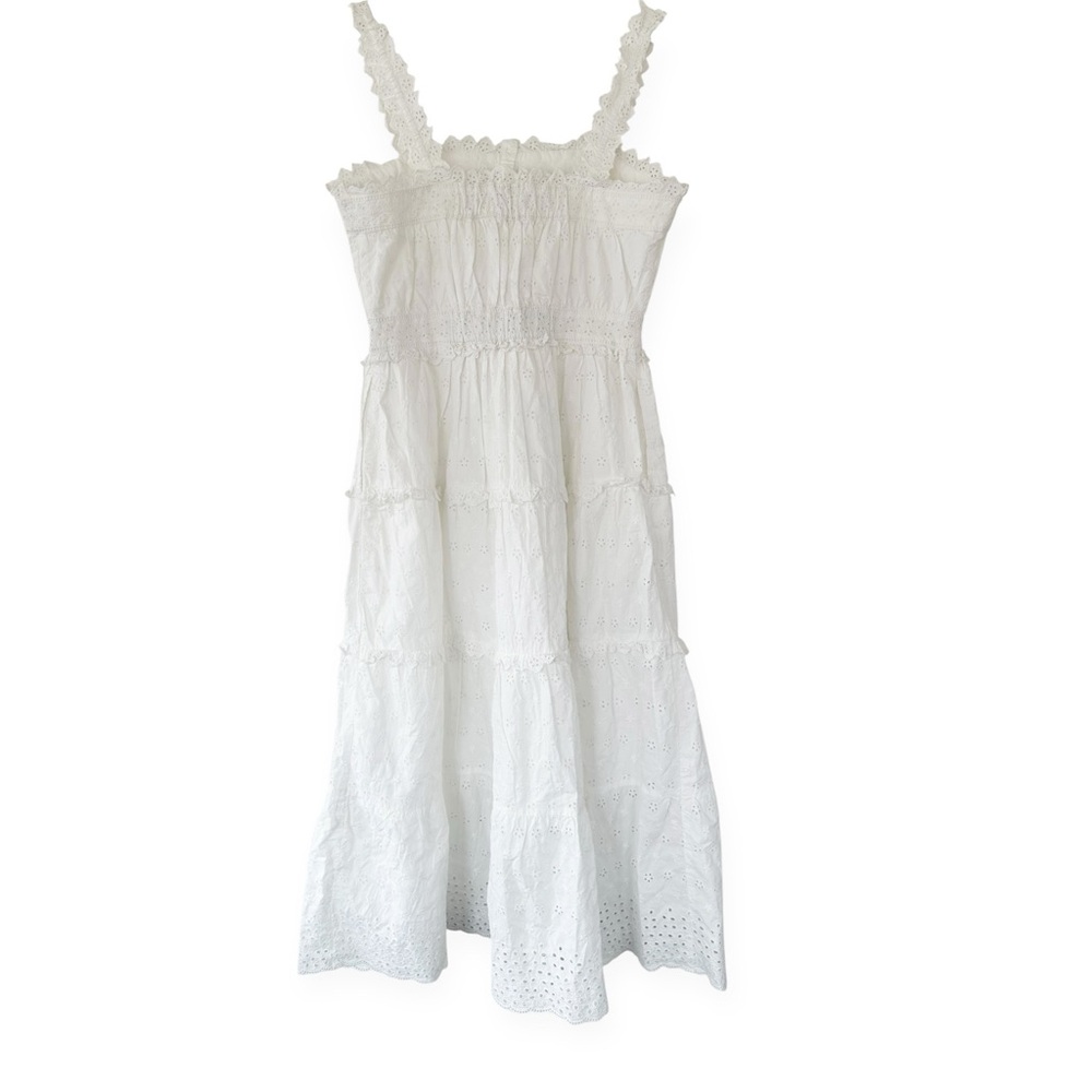 White Eyelet Midi Sundress - Brand: - Picture 4 of 13